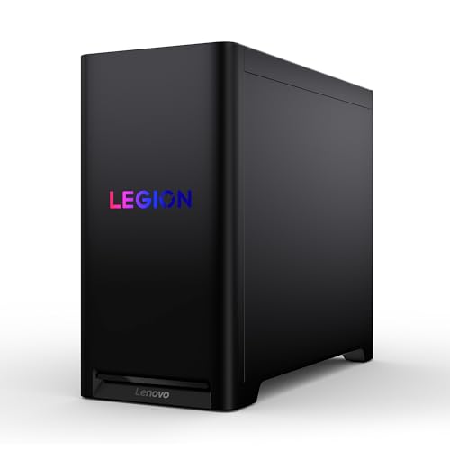 Lenovo Legion Tower 5-2026 - Gaming Desktop - AMD Radeon RX 9070 XT - Ryzen 7 7800X3D - 32GB Memory - 1TB Storage - Windows 11 Home - Eclipse Black - Free 3 Months PC Game Pass