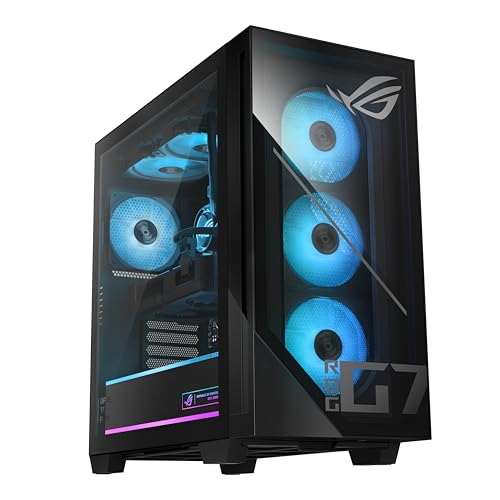 ASUS ROG G700 (2025) Gaming Desktop PC, Intel Core Ultra 7 265KF Processor, NVIDIA GeForce RTX 5070, 1TB M.2 NVMe PCIe 4 SSD, 32GB DDR5 RAM, Windows 11 Home, G700TF-MS776