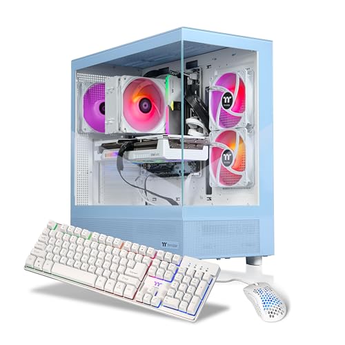 Thermaltake LCGS View i1458H-270 Gaming Desktop (Intel Core i5-14400F, ToughRam 16GB DDR5 5600MT/s RGB Memory, Intel Arc B580, 1TB NVMe M.2, WiFi, Windows 11) V27H-B76K-B58-LCS