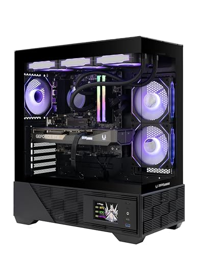 ZOTAC MEK Gaming PC Desktop, NVIDIA GeForce RTX 5070 Ti 16GB GDDR7, AMD Ryzen 7 9700X Up to 5.5GHz, 32GB DDR5, 1TB NVMe SSD, 750W 80+ Gold PSU, WiFi 6E, Bluetooth 5.3, Windows 11 Pro