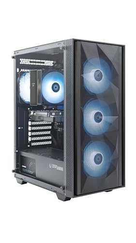 ZOTAC MEK Gaming PC Desktop, NVIDIA GeForce RTX 3050 6GB GDDR6, AMD Ryzen 5 5500 Up to 4.2GHz, 16GB DDR4, 500GB NVMe SSD, 650W 80+ Gold PSU, WiFi 6E, Windows 11 Home