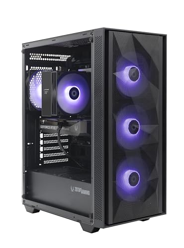 ZOTAC MEK Gaming PC Desktop, NVIDIA GeForce RTX 5060 Ti 8GB GDDR7, Intel Core Ultra 5 250KF Up to 5.3GHz, 16GB DDR5, 1TB NVMe SSD, 650W 80+ Gold PSU, WiFi 6E, Bluetooth 5.3, Windows 11 Home