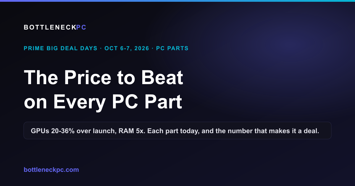 Pc Case Normal Prime Big Deal Days 2026: PC Parts Worth Buying (Oct 6-7) | BottleneckPC