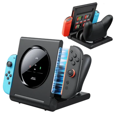 JSAUX 4-in-1 Magnetic Controller Charger (Switch 2)
