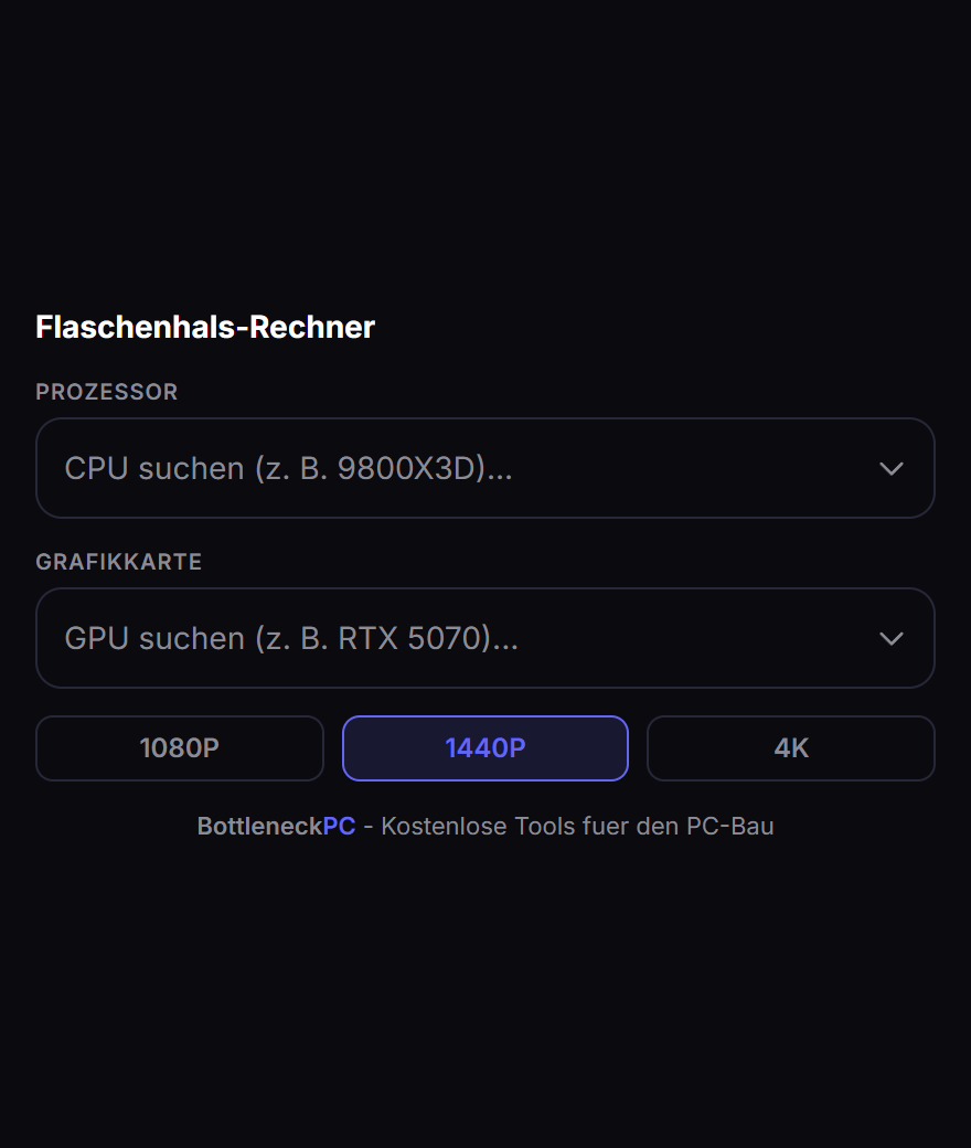 The same widget rendered in German